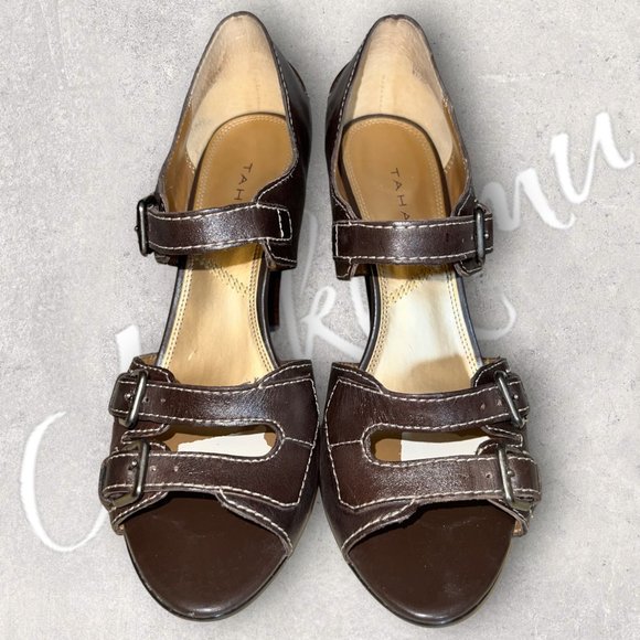 Tahari TA-Darryl Heels - Sz 8.5 - Picture 5 of 7